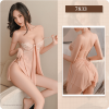 Hồng - Set gồm: Váy + Quần lót chữ T