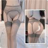 Xám - Set gồm Tất + Quần lót lọt khe tương ứng